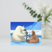 Arctic Jug Band Briefkaart (Staand voorkant)