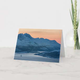 Arctic Landscape Foto Kaart
