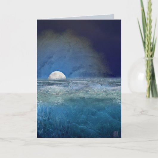 Arctic Magic Feestdagen Kaart (Voorkant)