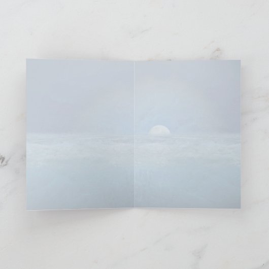 Arctic Magic Feestdagen Kaart (Binnen)