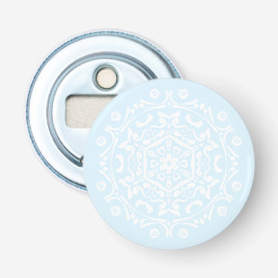 Arctic Mandala Button Flesopener