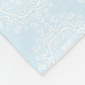 Arctic Mandala Fleece Deken (Hoek)