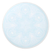 Arctic Mandala Keramische Knop (Voorkant)