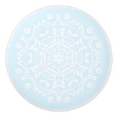 Arctic Mandala Keramische Knop (Voorkant)