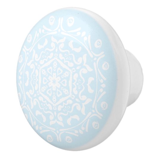 Arctic Mandala Keramische Knop (Rechts)