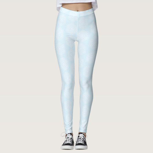 Arctic Mandala Leggings (Voorkant)