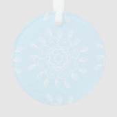 Arctic Mandala Ornament (achterkant)