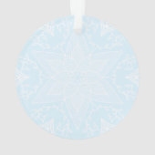 Arctic Mandala Ornament (achterkant)