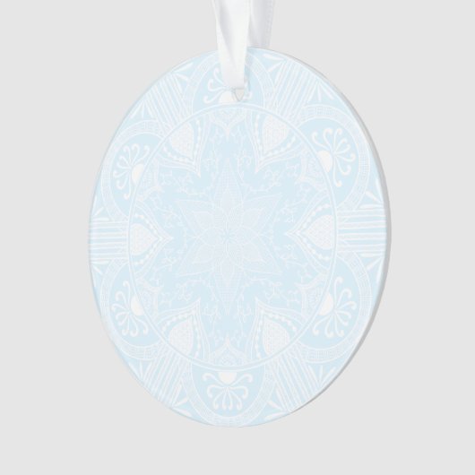 Arctic Mandala Ornament (voorkant)