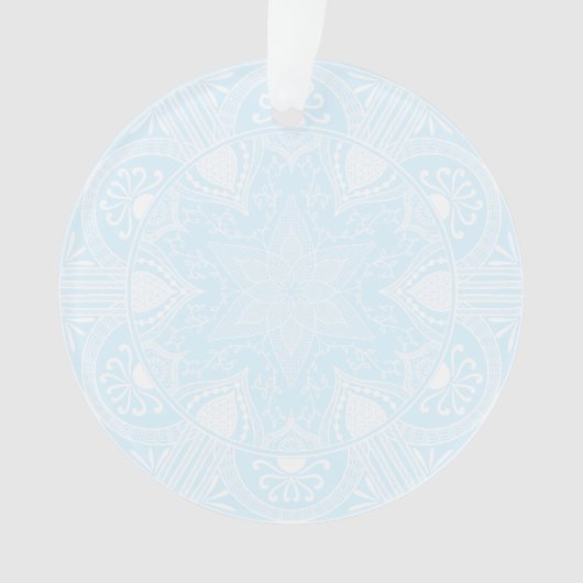 Arctic Mandala Ornament (voorkant)