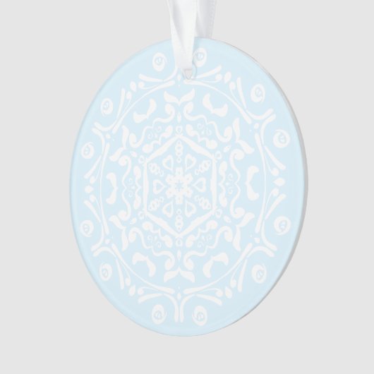 Arctic Mandala Ornament (voorkant)