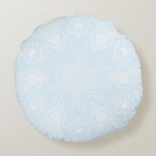 Arctic Mandala Rond Kussen