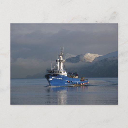 Arctic Mariner, Crab Boat in Dutch Harbour, AK Briefkaart (Voorkant)
