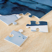 Arctic Mirage: de zwemmende monarch Legpuzzel (Zijkant)
