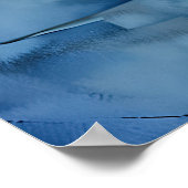 Arctic Mirage: de zwemmende monarch Poster (Hoek)