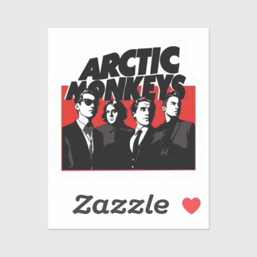 Arctic Monkeys AM Stikers Sticker (Vel)