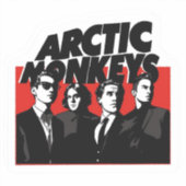Arctic Monkeys AM Stikers Sticker (Voorkant)