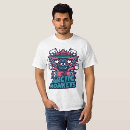 Arctic Monkeys T-shirt (Voorkant volledig)