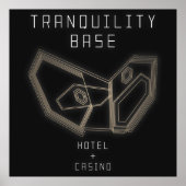 Arctic Monkeys Tranquility Base Hotel + Casino Poster (Voorkant)