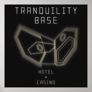 Arctic Monkeys Tranquility Base Hotel + Casino Poster