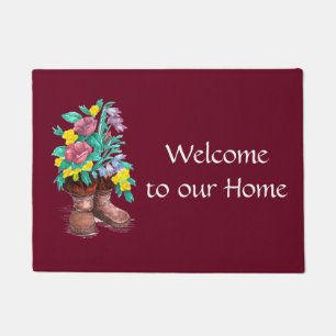 Arctic Mukluk Wildflower Brown Boot Welkom thuis Deurmat