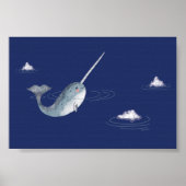 Arctic Narwhal Poster (Voorkant)