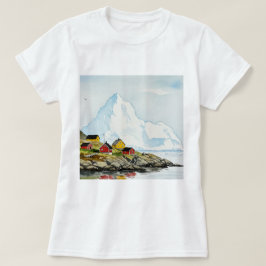 Arctic-Nordic landscape T-shirt