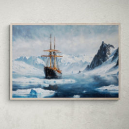 Arctic Odyssey: IJswateren bevaren Poster