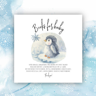 Arctic Penguin - boeken voor baby ticket Informatiekaartje