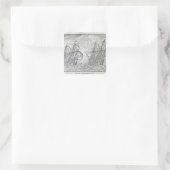 Arctic Phenomena" Vierkante Sticker (Tas)