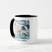 Arctic Polar Beer Blauw Mok (Voorkant links)