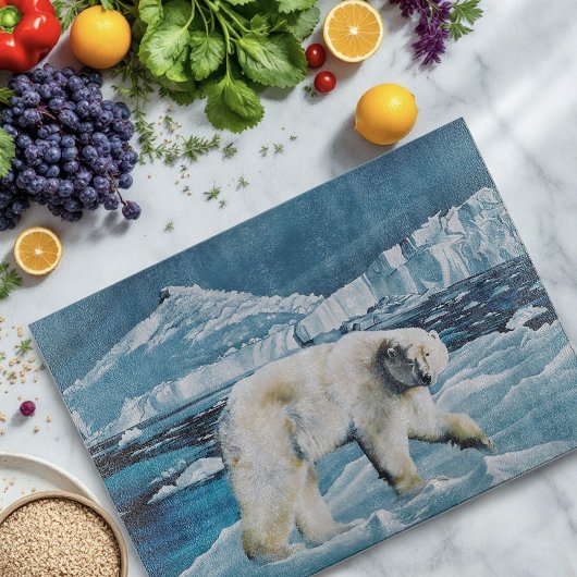 Arctic Polar Beer Blauw Snijplank