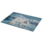 Arctic Polar Beer Blauw Snijplank (Hoek)
