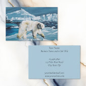 Arctic Polar Beer Blauw Visitekaartje
