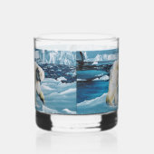 Arctic Polar Beer Blauw Whisky Glas (Links)
