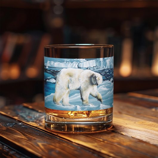 Arctic Polar Beer Blauw Whisky Glas