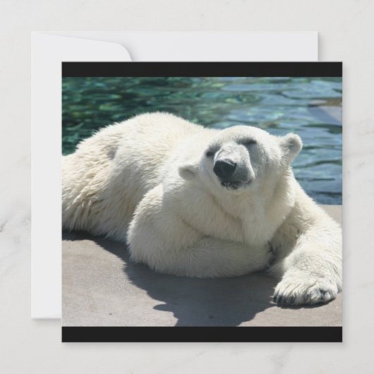 Arctic Polar Beer Invitation Kaart (Voorkant)