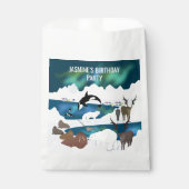 Arctic Polar Beer Reindeer Walrus Orca Narwhal Fox Bedankzakje (Voorkant)