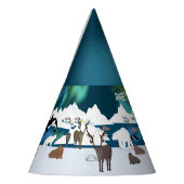 Arctic Polar Beer Reindeer Walrus Orca Narwhal Fox Feesthoedjes (Links)