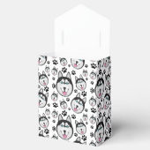 Arctic Puppy Siberische Husky Grote sledehond Bedankdoosjes (Geopend)