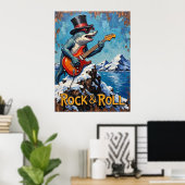 Arctic Siren's Rock Ballad Poster (Thuiskantoor)