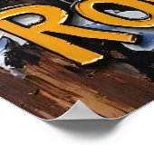 Arctic Siren's Rock Ballad Poster (Hoek)