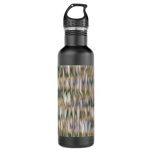 Arctic Snow Leopard Camo Waterfles (Voorkant)