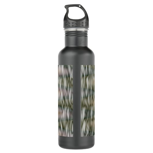 Arctic Snow Leopard Camo Waterfles (Achterkant)