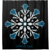 Arctic Sparkle Douchegordijn (Voorkant)