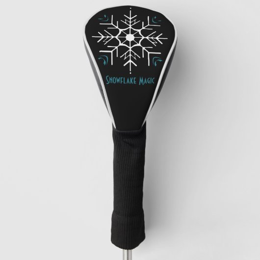 Arctic Sparkle Golfheadcover (Voorkant)