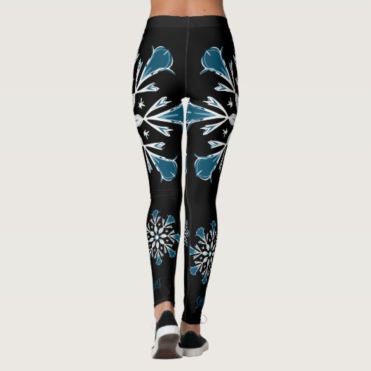 Arctic Sparkle Leggings (Achterkant)