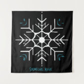 Arctic Sparkle Wandkleed (Voorkant)