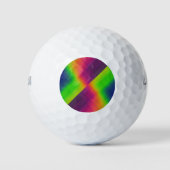 "Arctic Strike: Slank wit golfbal ontwerp" Golfballen (Voorkant)