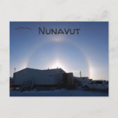 Arctic Sundogs in het Canadese Anviat Nunavut Briefkaart (Voorkant)